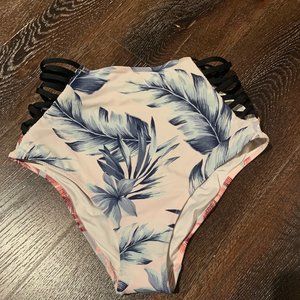high wasted swimsuit bottoms
